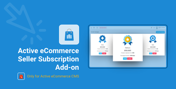Active eCommerce Seller Subscription Add-on