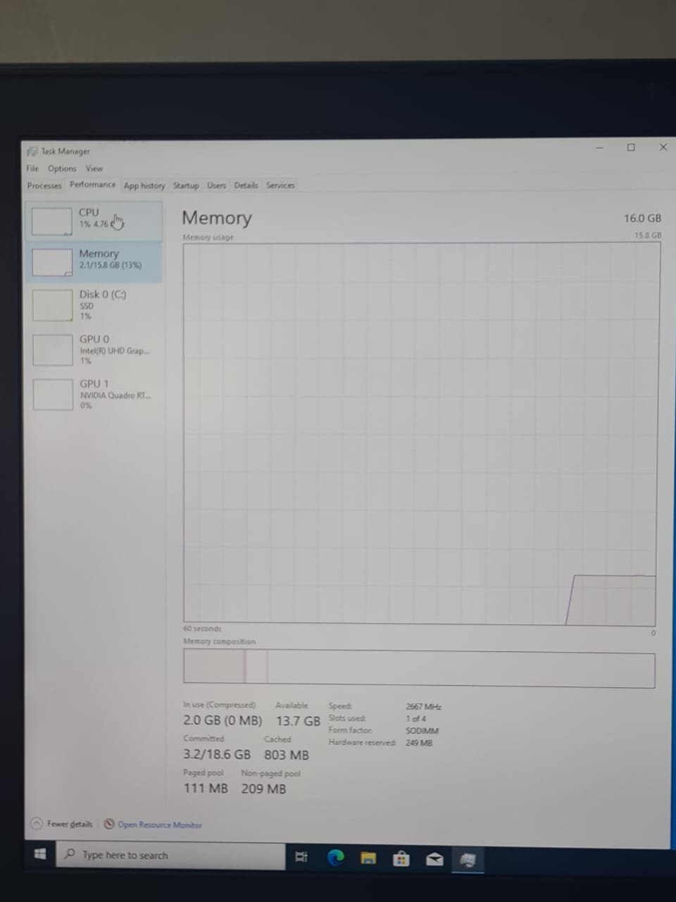 Dell Precision 7740 Intel Core I9-9880H Ram 16GB DDR4 512GB SSD NVIDIA Quadro RTX3000 6GB 17.3″ FHD