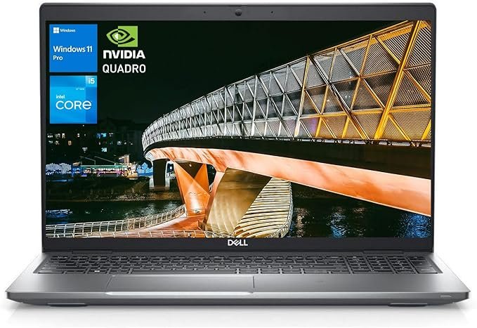 ديل بريسيجن 3570 – محطة عمل محمولة احترافية معالج Intel Core i5-1235U – كرت NVIDIA Quadro T550 – رام 8GB DDR5 – تخزين 256GB SSD
