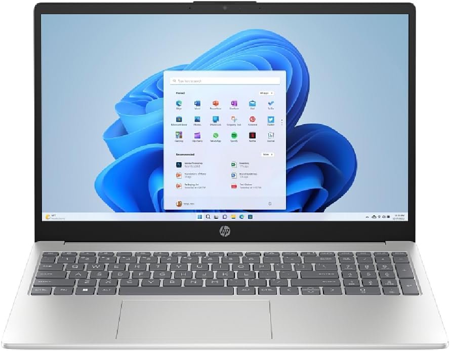 لاب توب اتش بي بالذكاء الاصطناعي 15-fd2001ne بمعالج Ultra 7-255U، ذاكرة رام 16GB، وحدة تخزين صلبة 1TB، رسومات انتل، شاشة 15.6 بوصة بدقة FHD، لوحة مفاتيح بإضاءة خلفية كاملة، نظام تشغيل ويندوز